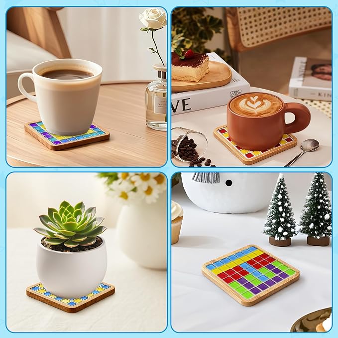 Karidge 5 Sets DIY Glass Mosaic Kit - Image 6