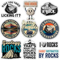 MAIANEY Geology Sticker Pack for Rock Collectors – Funny Rockhound Vinyl Decals by Maianey