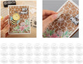BAOFALI 30Pcs/Set Mini Action Wobbles, Self-Adhesive Springs, Small Wobblers by BAOFALI