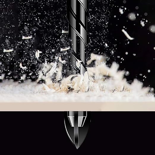 5 Pcs 9/16" Masonry Concrete Drill Bit Set for Tile Brick Glass Plastic Wood, Cross Tungsten Carbide Tip, Hex Shank, Work with Ceramic Porcelain Tile Wall Mirror Paver,9/16 Inch Drill Bits, 14mm