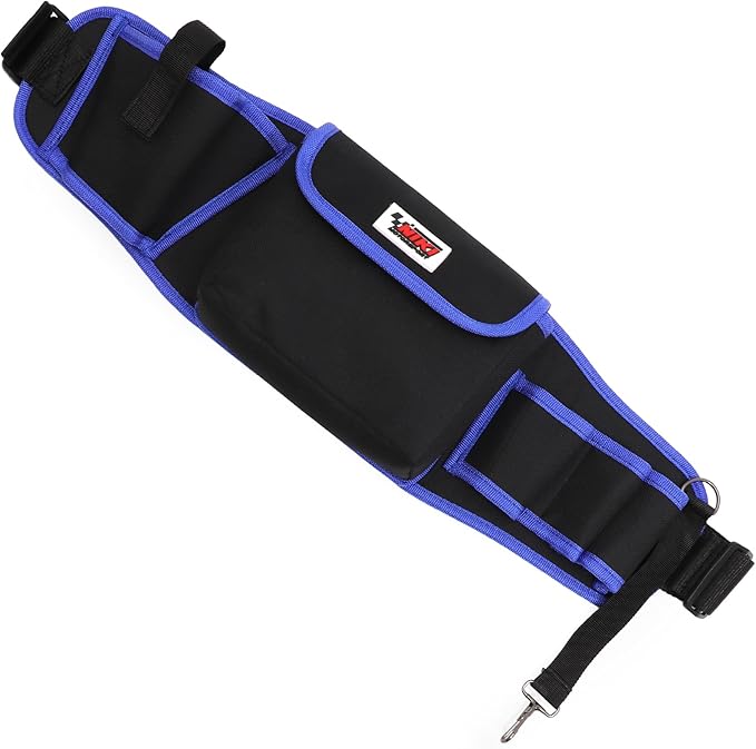 Tool Belt,600D Water-draining Oxford Cloth Tool Belts for Men,Electrician Tool Belt Widely Applied to Repairmen,Electrician,Carpenter,Construction(5 pockets)