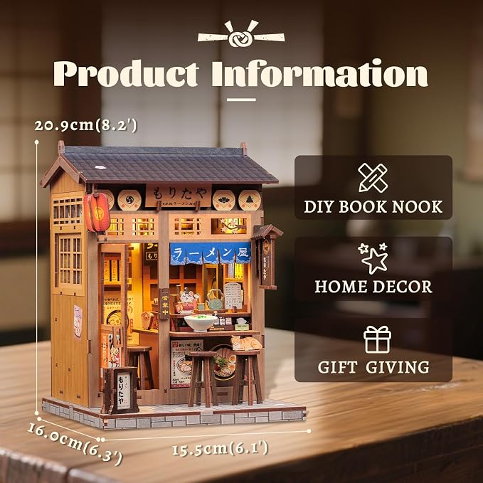 Fsolis Japanese Book Nook Kit - Image 2