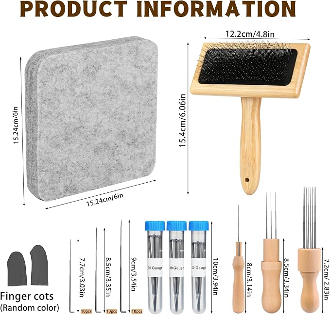 SOCNITC Needle Felting Tools Kit - Image 2