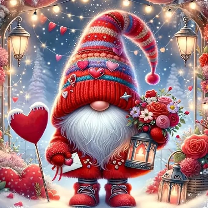 Valentine's Day Stamped Cross Stitch Kits by TaeYsck