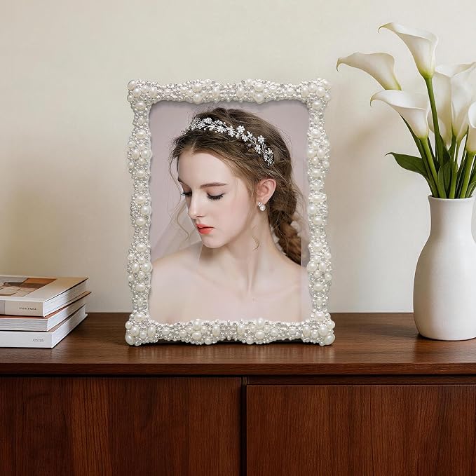 DIKAR 6x8 Picture Frame with Pearl - Image 4