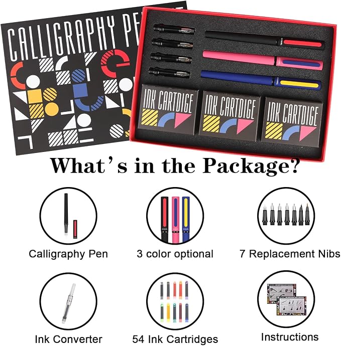 Calligraphy Pens Set 64pcs - Image 2
