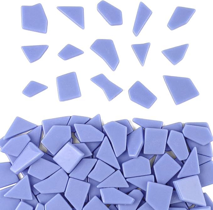 Youway Style Blue Glass Mosaic Tiles by YouwayStyle