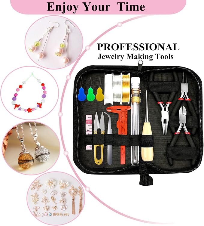 MONVICT Jewelry Making Supplies Kit - Image 8