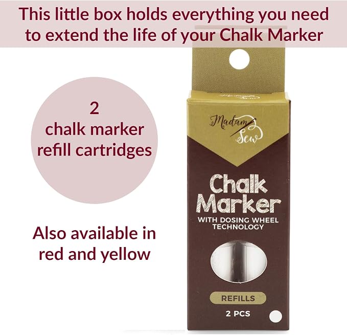 Madam Sew Refillable Tailors Chalk - Image 5