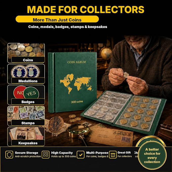 Coin Collection Book Album - Image 7