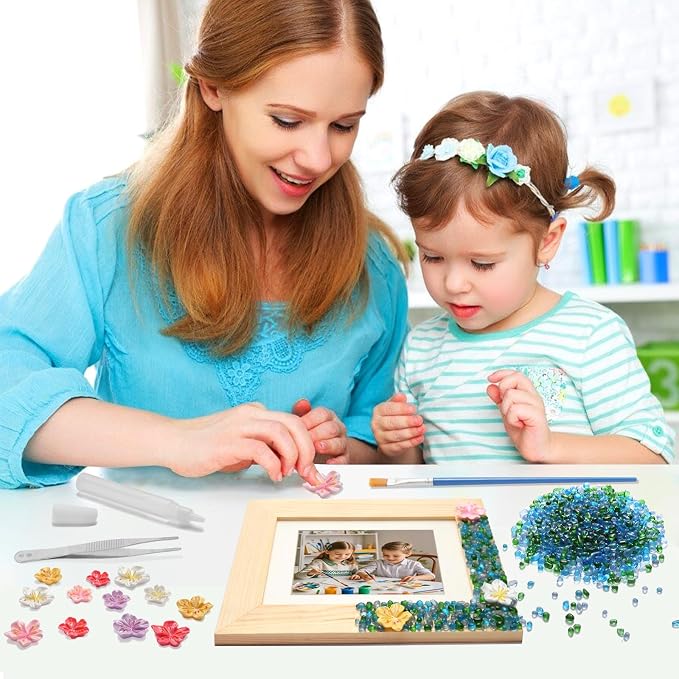 DIY Mosaic Picture Frame Craft Kit - Image 2