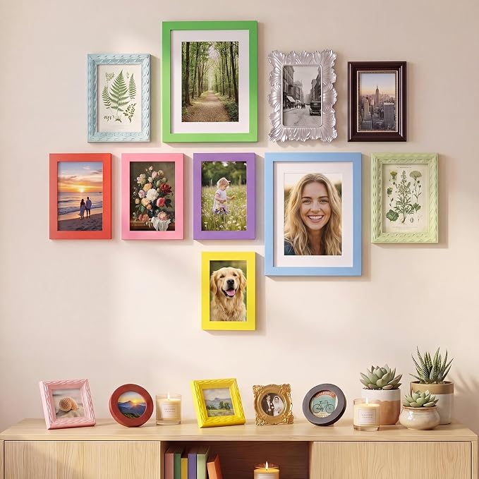 Kathfly 15 Pack Vintage Picture Frames - Image 5