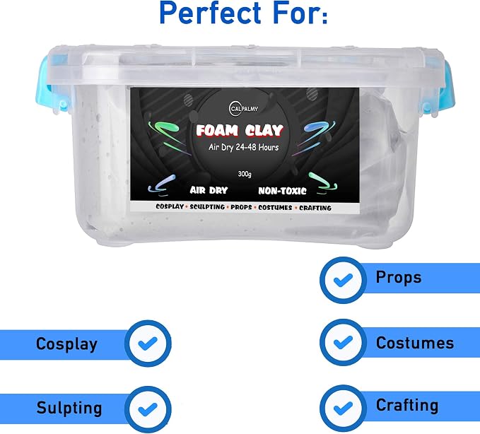 1.1lb Moldable Cosplay Foam Clay – High Density - Image 4