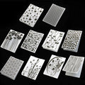 10 Styles Plastic Embossing Folder DIY Craft Template Molds Stamp Stencils by QSZKeer