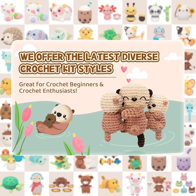 Mewaii Crochet Kit for Beginners Level 1 - Image 7