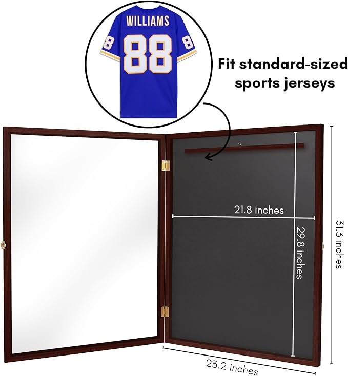 Americanflat Jersey Frame Display Case - Image 3