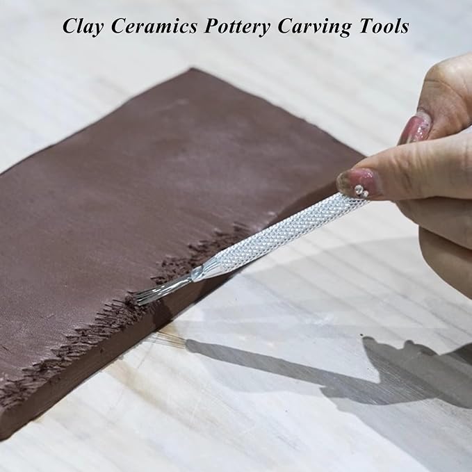 6 PCS Clay Needle Tools Sculpting Ceramics Pottery Carving Tools - Image 6