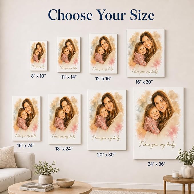 TWING Custom Canvas Print, Personalized Father’s Day Gift - Image 6