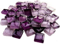 100 Pieces Bulk Mosaic Tiles Assorted Color Opaque Mosaic Glass Crafts Supplies by Ricytnig