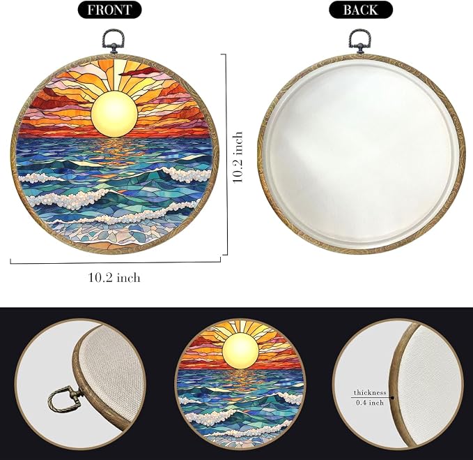 Colorful Boho Waves on The Beach Sunset Gifts - Image 2