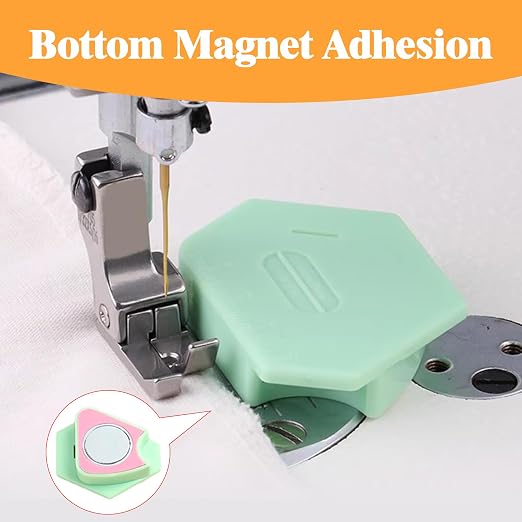 3 Pack Magnetic Seam Guide for Sewing Machine, Upgraded Multifunctional - Image 8