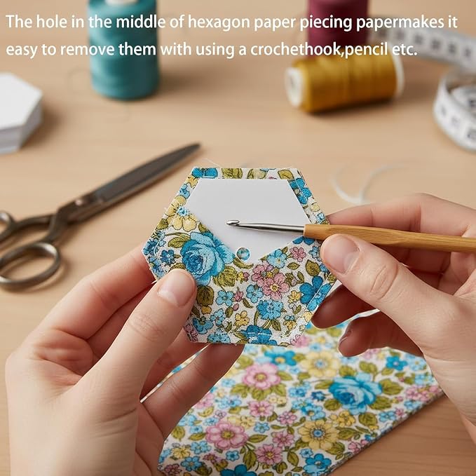 2050 PCS 1" Paper Piecing for Quilting DIY Patchwork Sewing Crafts for DIY - Image 6