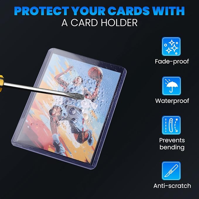 800 Card Sleeves Top Loaders for Cards, Baseball Card Protectors, Trading Card - Image 3