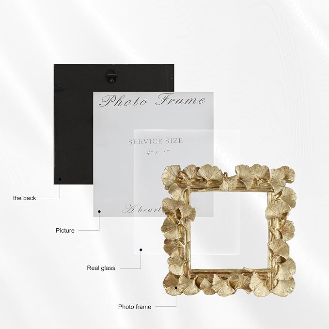 4x4 Vintage Picture Frames, Picture Frame - Image 5