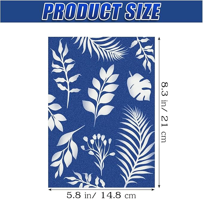 Sun Print Paper Kit Cyanotype Paper, 60 Sheets Cyanotype Papers - Image 2