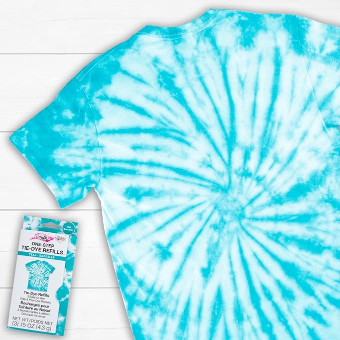 Tulip One-Step Tie-Dye Kit, 3 Fabric Dye Refill Packs - Image 5