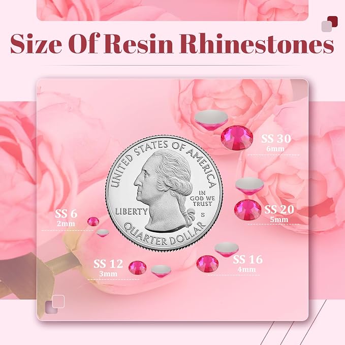 12000PCS 2mm Resin Rhinestones Bulk - Image 3