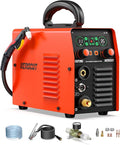 Plasma Cutter, 35Amps HEROCUT Plasma Cutter Machine CUT35i, Screen Display 110V High-Frequency IGBT Inverter Technology Post Flow and 2T/4T, Max Cutting Thickness 10mm for Beginners DIY