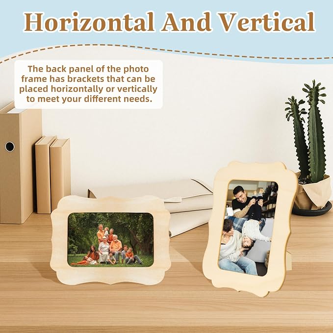 VOKOY 30 Pack Wooden Picture Frames - Image 4