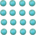 arricraft 100PCS Synthetic Turquoise Gemstone Flat Back Stone Cabochons Craft by ARRICRAFT