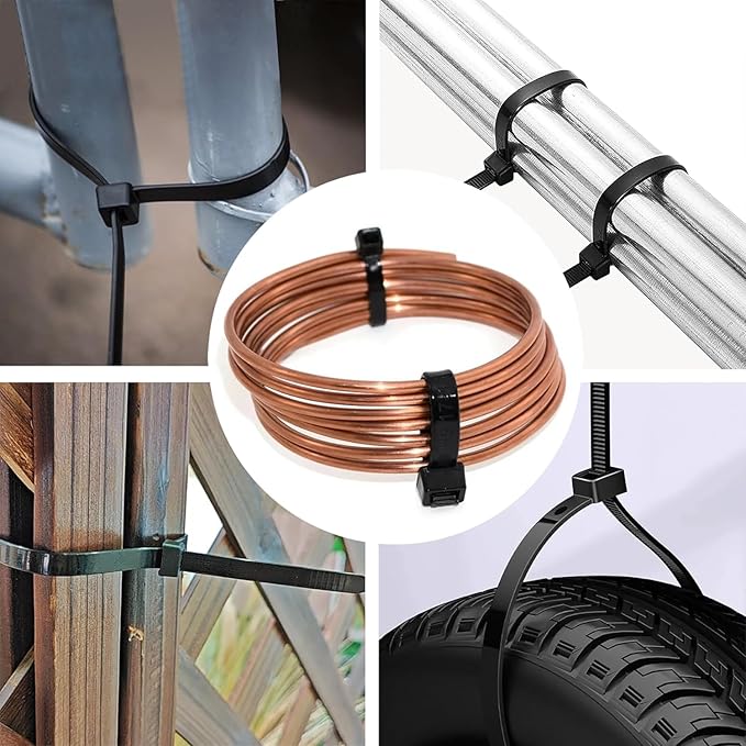 250lb Extra Long Zip Ties Heavy Duty 36 Inch Outdoor, Large Cable Tie Wraps - Image 3