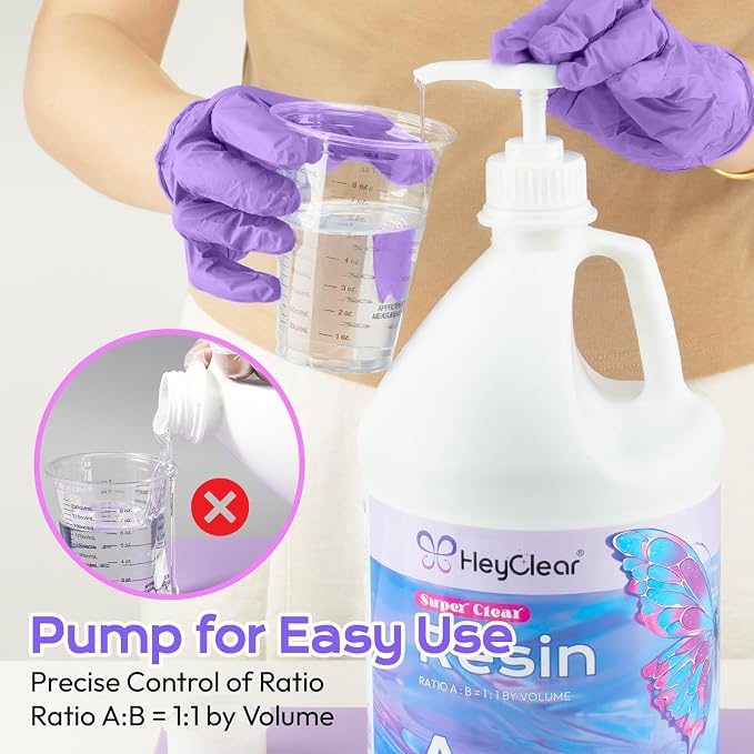 HeyClear 2 Gallon Epoxy Resin Kit - Image 4