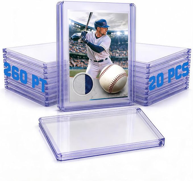 DEDC 20 Top Loader Thick Card Load Holder Storage by DEDC