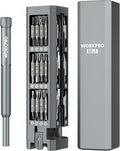 WORKPRO 60-in-1 Precision Screwdriver Set with Pop-up Magnetic Case, Well-organized CRV Small Screwdrivers, 360°Spin Mini Screw Driver Kit for Electronics, Phone, Computer, PC, Watch, Eyeglass
