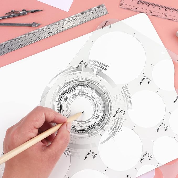 Tamaki Circle Template Circle Round Stencil Templates - Image 6
