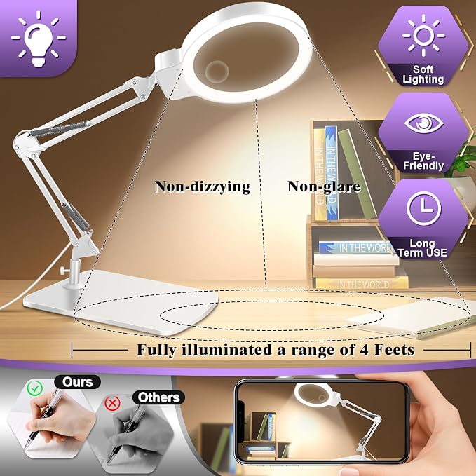 10X 30X Large Magnifying Glass - Image 4