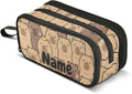 Custom Cute Capybara with Orange Pencil Case Box Boys Girls Personalized Name by BOENLE-WELCOMEYOURCOMING