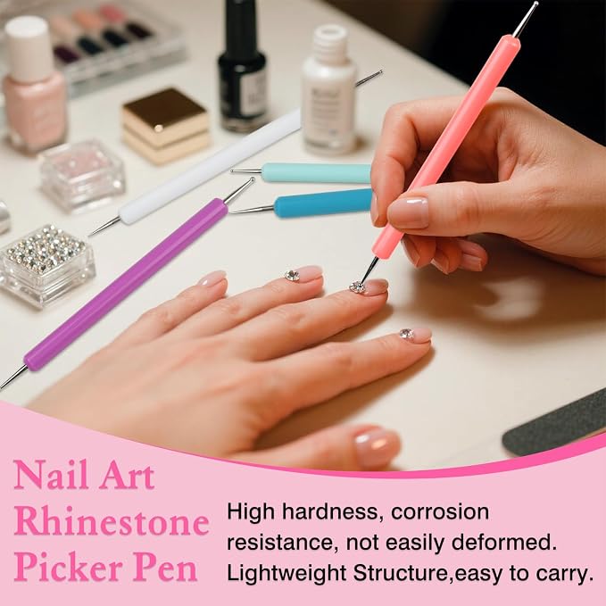 5-Piece Pattern Tracing & Embossing Stylus Set – Dual-Ended Ball Tip Tools - Image 6