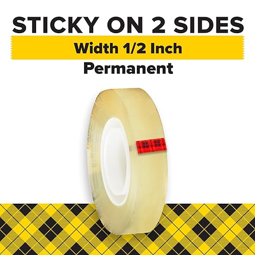 Scotch Double Sided Tape, Office and School Supplies - Image 2