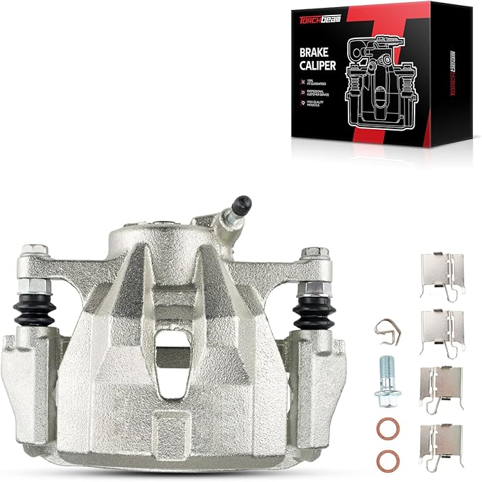 Torchbeam Front Brake Caliper Left for Toyota 2009-2018 Corolla, Toyota 2019 Corolla 1.8L, Scion 2008-2014 xD, Toyota 2009-2013 Matrix 1.8L, Front Left Caliper Replace # 19B3434
