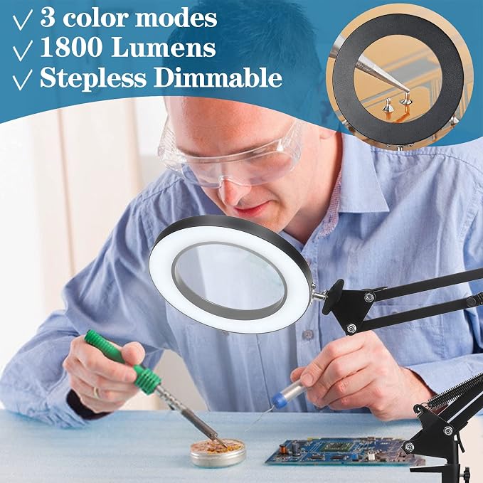 HITTI 10X Magnifying Glass - Image 8
