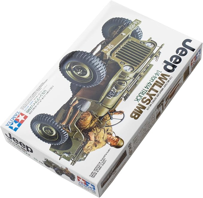 TAMIYA Jeep Willys 1/4 Ton 4X4 Hobby Model Kit - Image 3
