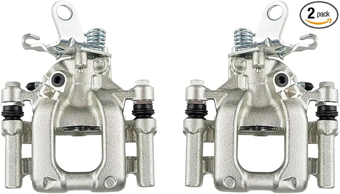 Torchbeam 2PCS Rear Driver Passenger Side Brake Caliper For Volkswagen for 2012-2015 Passat, Disc Brake Caliper Replace 19B6384+19B6385