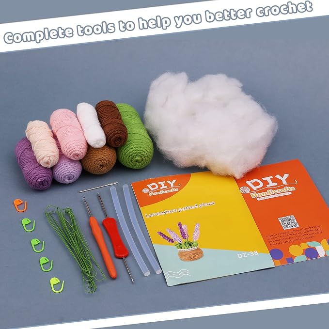 kgxulr Crochet Kit, Crochet Kit - Image 4