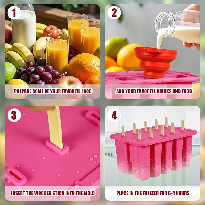 Homemade Popsicles Molds, Food Grade Popsicle Molds - Image 5