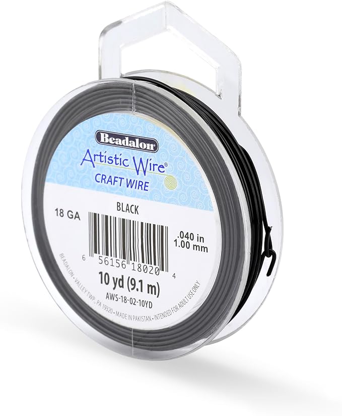 Artistic Wire, 18 Gauge Tarnish Resistant Colored Copper Craft Wire, 10 yd by Unknown